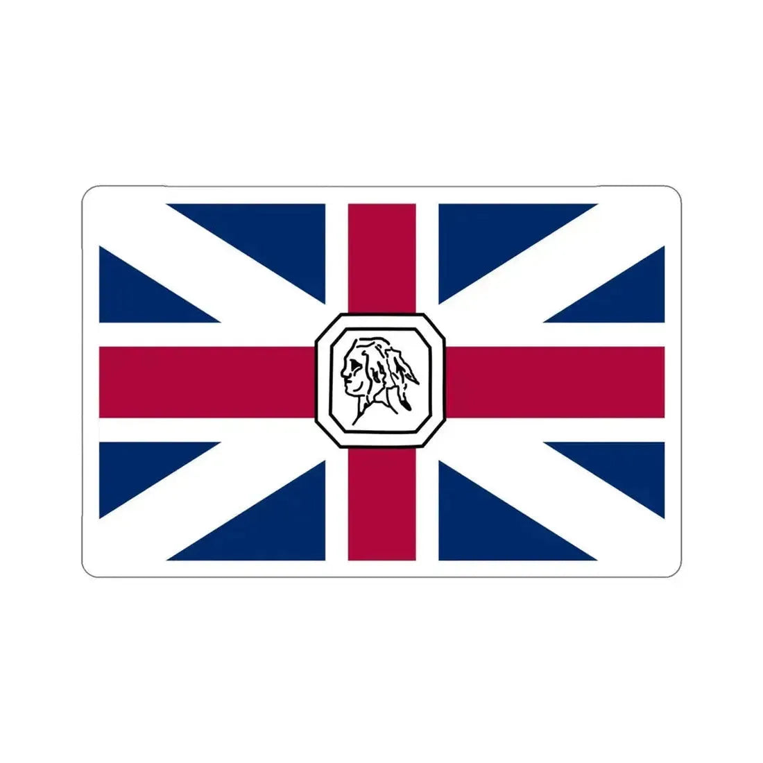 Flag of Somerset County Maryland STICKER Vinyl Die-Cut Decal - The Sticker Space