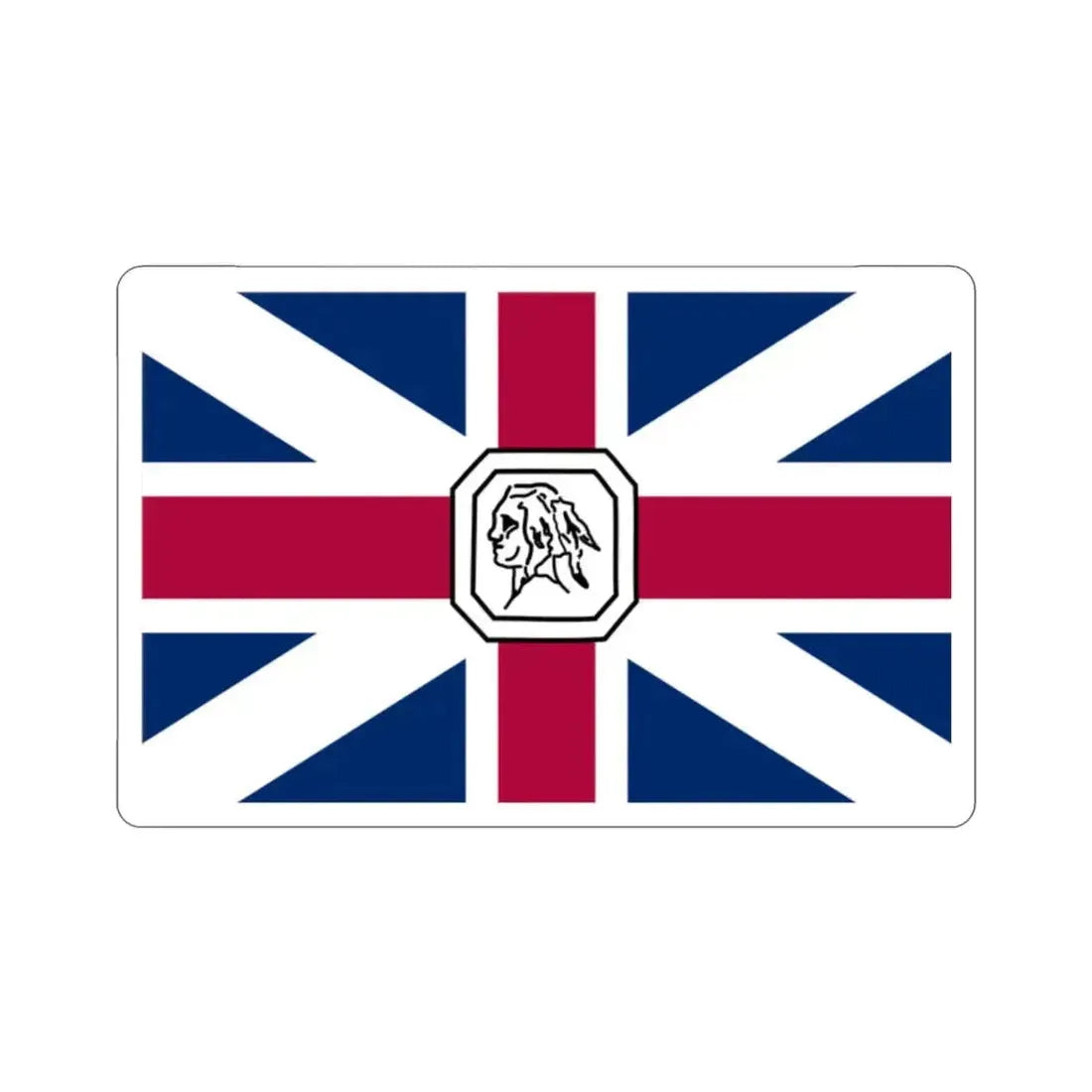 Flag of Somerset County Maryland STICKER Vinyl Die-Cut Decal - The Sticker Space