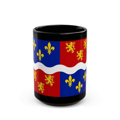 Flag of Somme France 2 - Black Coffee Mug-15oz-The Sticker Space