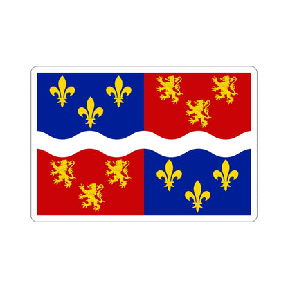 Flag of Somme France 2 STICKER Vinyl Die-Cut Decal-5 Inch-The Sticker Space