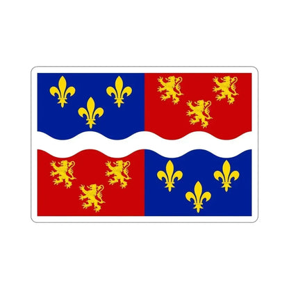 Flag of Somme France 2 STICKER Vinyl Die-Cut Decal 5 Inch - The Sticker Space