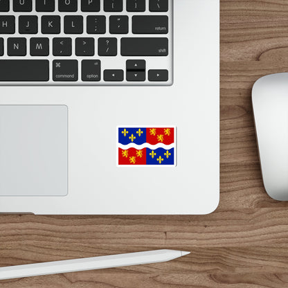 Flag of Somme France 2 STICKER Vinyl Die-Cut Decal-The Sticker Space