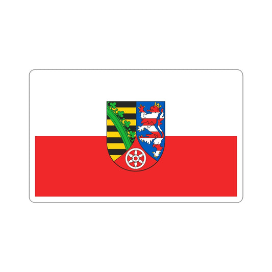 Flag of Sömmerda Germany STICKER Vinyl Die-Cut Decal-6 Inch-The Sticker Space