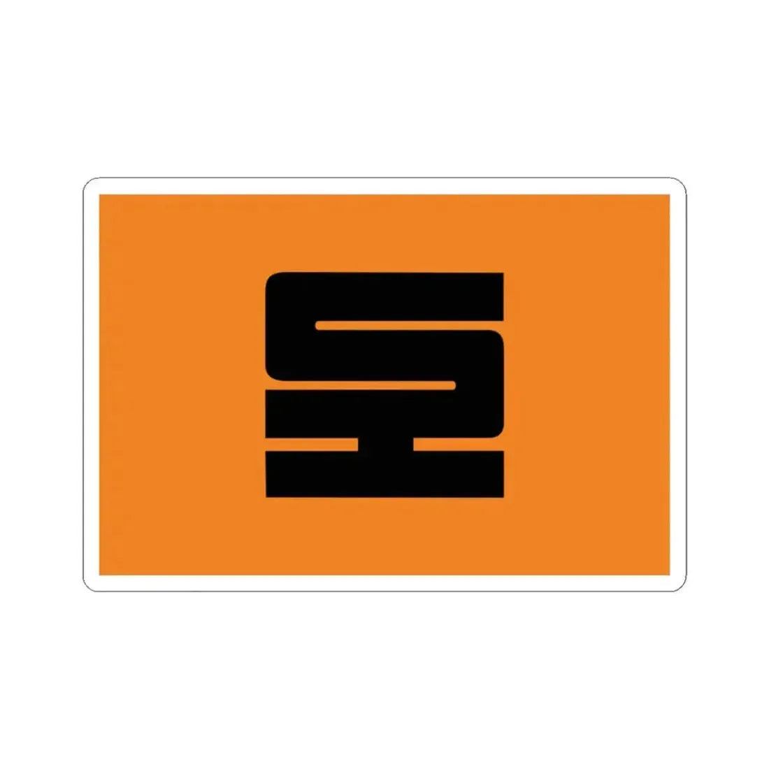 Flag of Sonatrach (Algeria) STICKER Vinyl Kiss-Cut Decal 3 Inch White - The Sticker Space