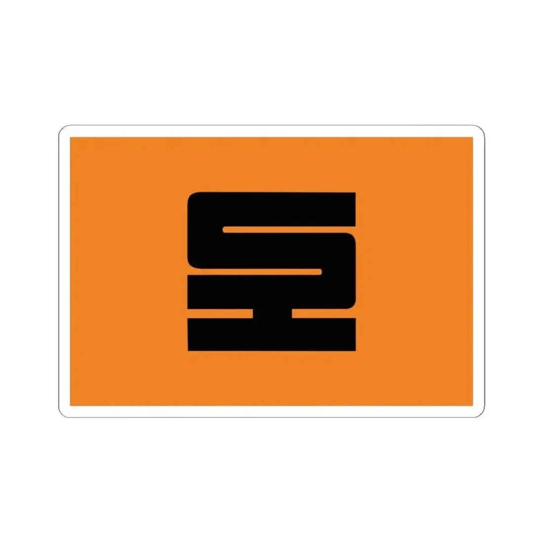 Flag of Sonatrach (Algeria) STICKER Vinyl Kiss-Cut Decal 6 Inch White - The Sticker Space