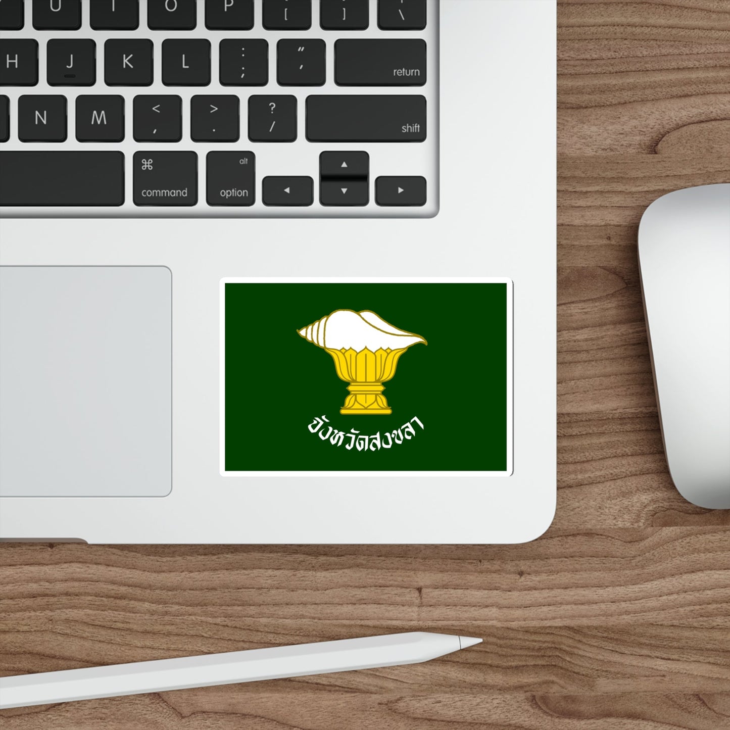 Flag of Songkhla Province Thailand STICKER Vinyl Die-Cut Decal-The Sticker Space