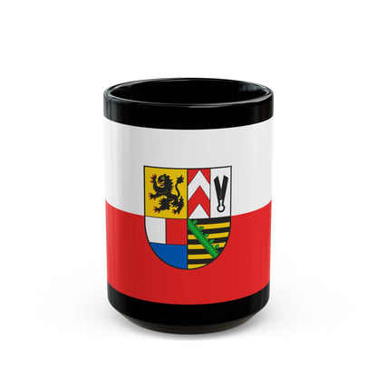 Flag of Sonneberg Germany - Black Coffee Mug-15oz-The Sticker Space