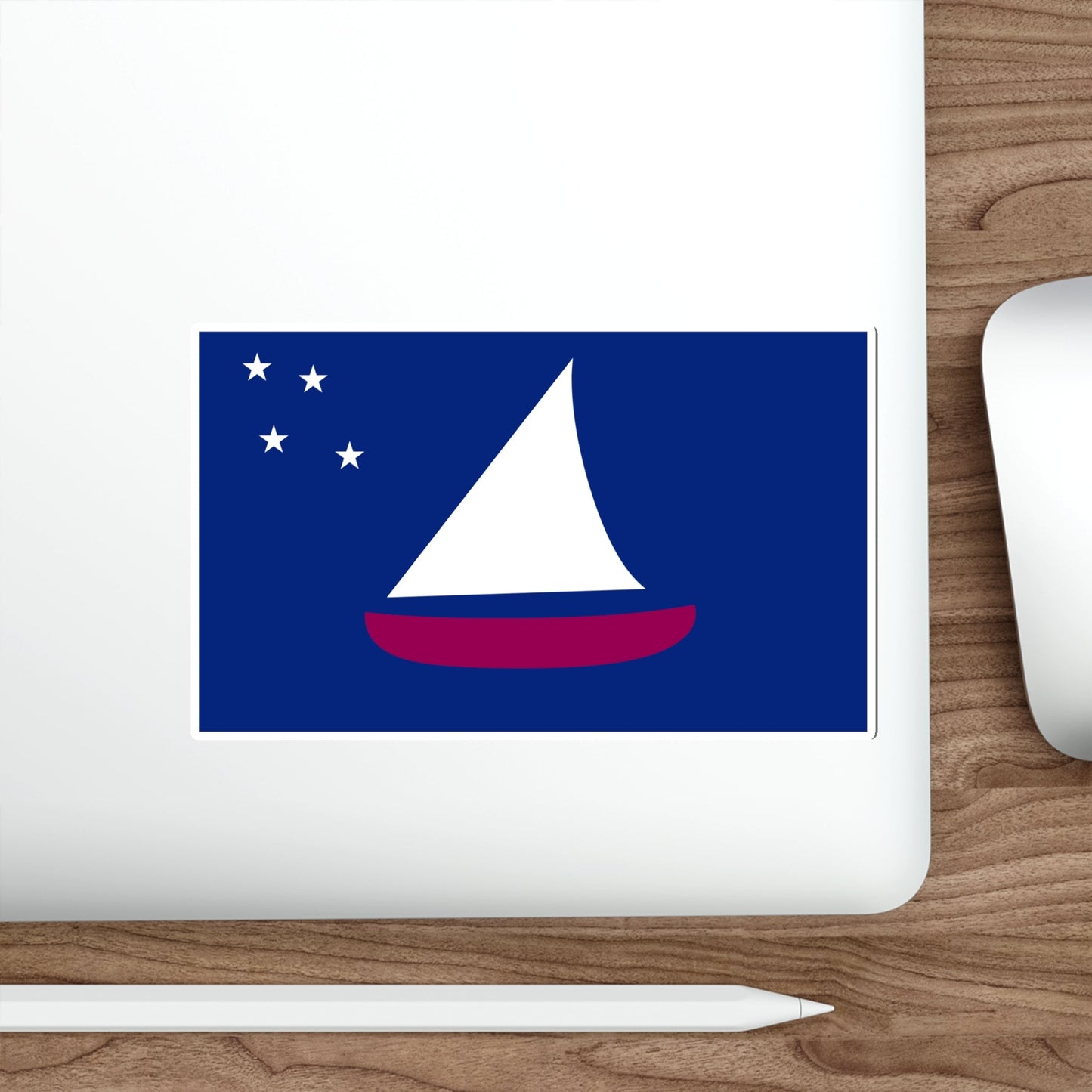 Flag of Sonsorol Palau STICKER Vinyl Die-Cut Decal-The Sticker Space