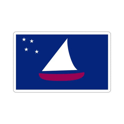 Flag of Sonsorol Palau STICKER Vinyl Die-Cut Decal 3 Inch - The Sticker Space