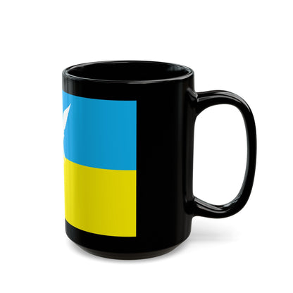 Flag of Sopot Poland - Black Coffee Mug-The Sticker Space