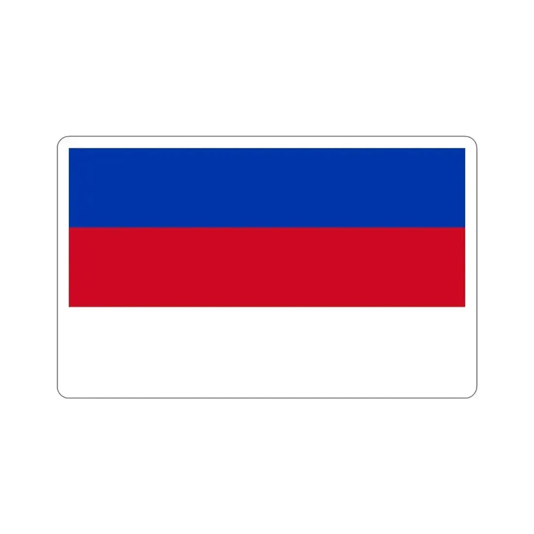 Flag of Sorbs Germany STICKER Vinyl Die-Cut Decal 3 Inch - The Sticker Space