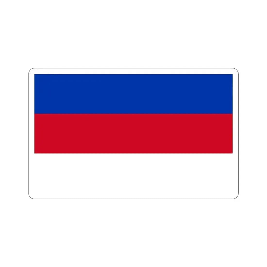 Flag of Sorbs Germany STICKER Vinyl Die-Cut Decal 4 Inch - The Sticker Space