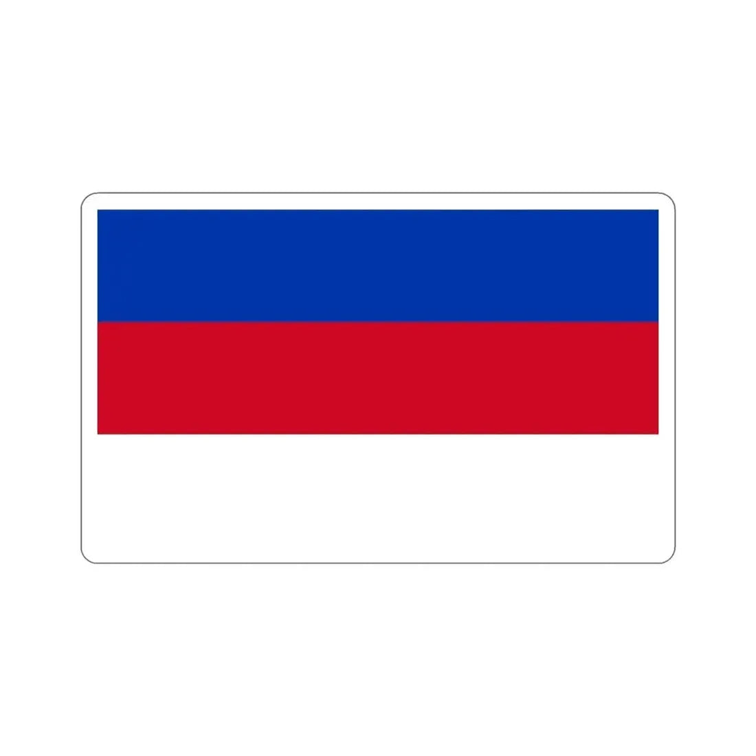 Flag of Sorbs Germany STICKER Vinyl Die-Cut Decal 6 Inch - The Sticker Space