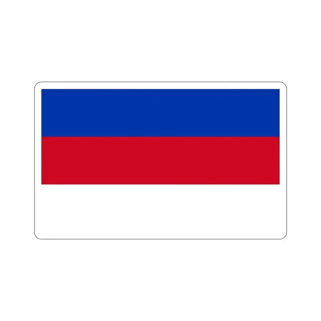 Flag of Sorbs Germany STICKER Vinyl Die-Cut Decal - The Sticker Space