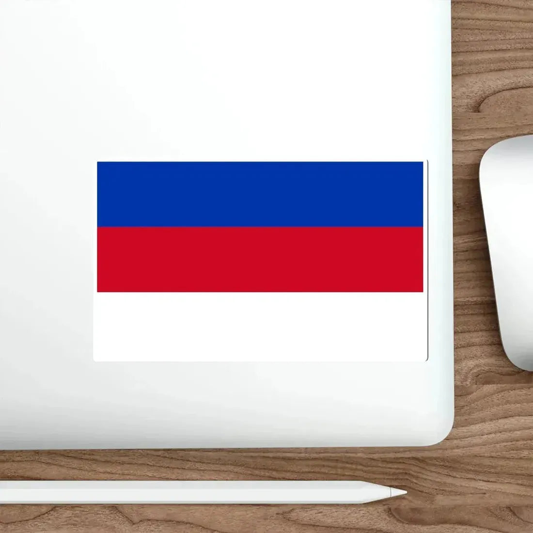 Flag of Sorbs Germany STICKER Vinyl Die-Cut Decal - The Sticker Space