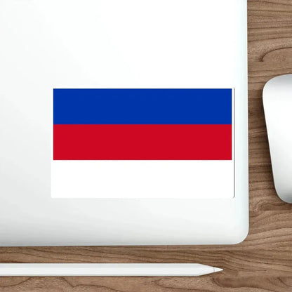 Flag of Sorbs Germany STICKER Vinyl Die-Cut Decal - The Sticker Space