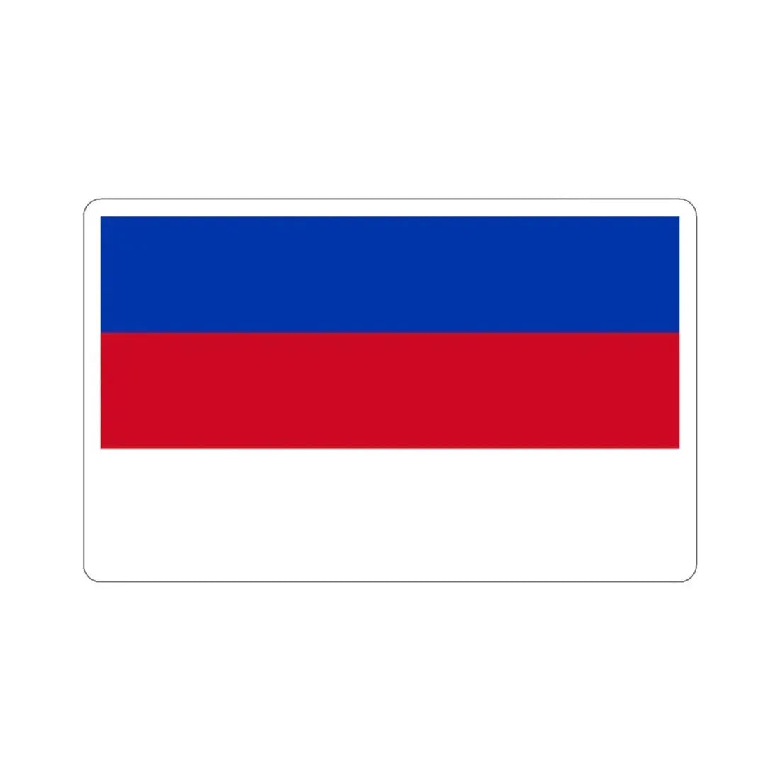 Flag of Sorbs Germany STICKER Vinyl Die-Cut Decal - The Sticker Space