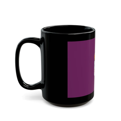 Flag of Soria Spain - Black Coffee Mug-The Sticker Space