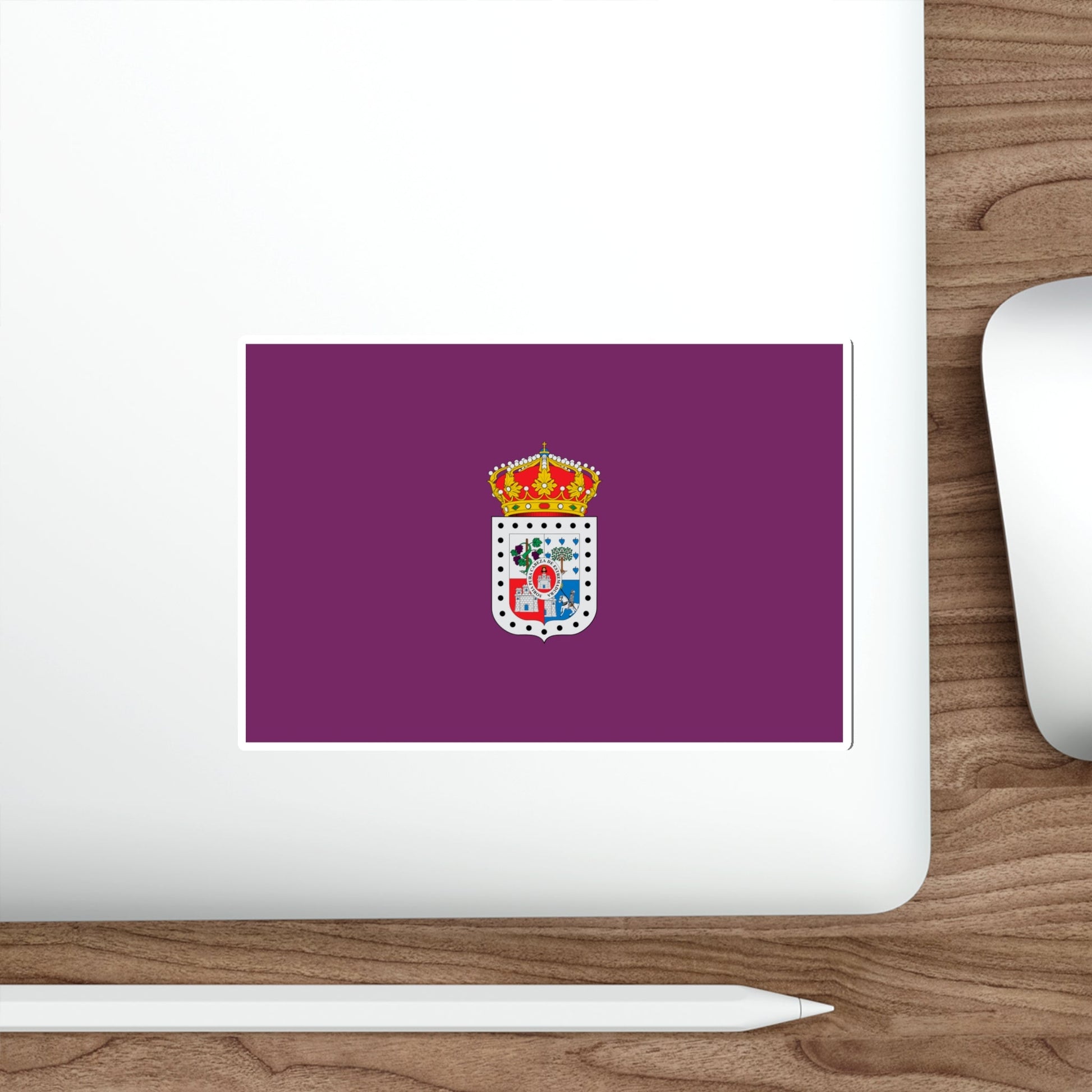 Flag of Soria Spain STICKER Vinyl Die-Cut Decal-The Sticker Space