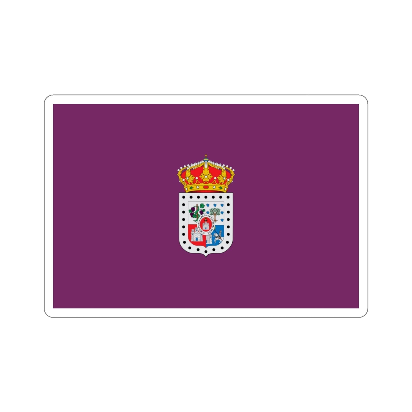 Flag of Soria Spain STICKER Vinyl Die-Cut Decal-3 Inch-The Sticker Space