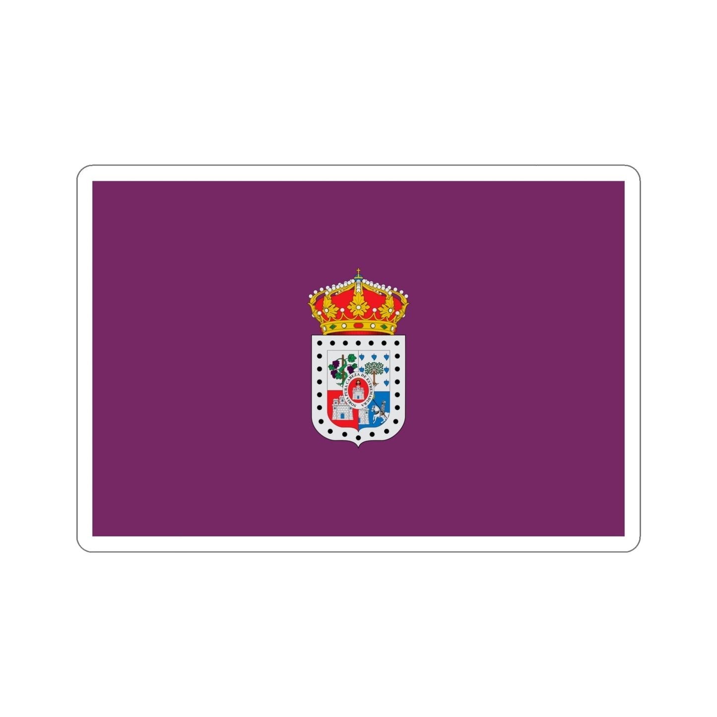 Flag of Soria Spain STICKER Vinyl Die-Cut Decal-5 Inch-The Sticker Space