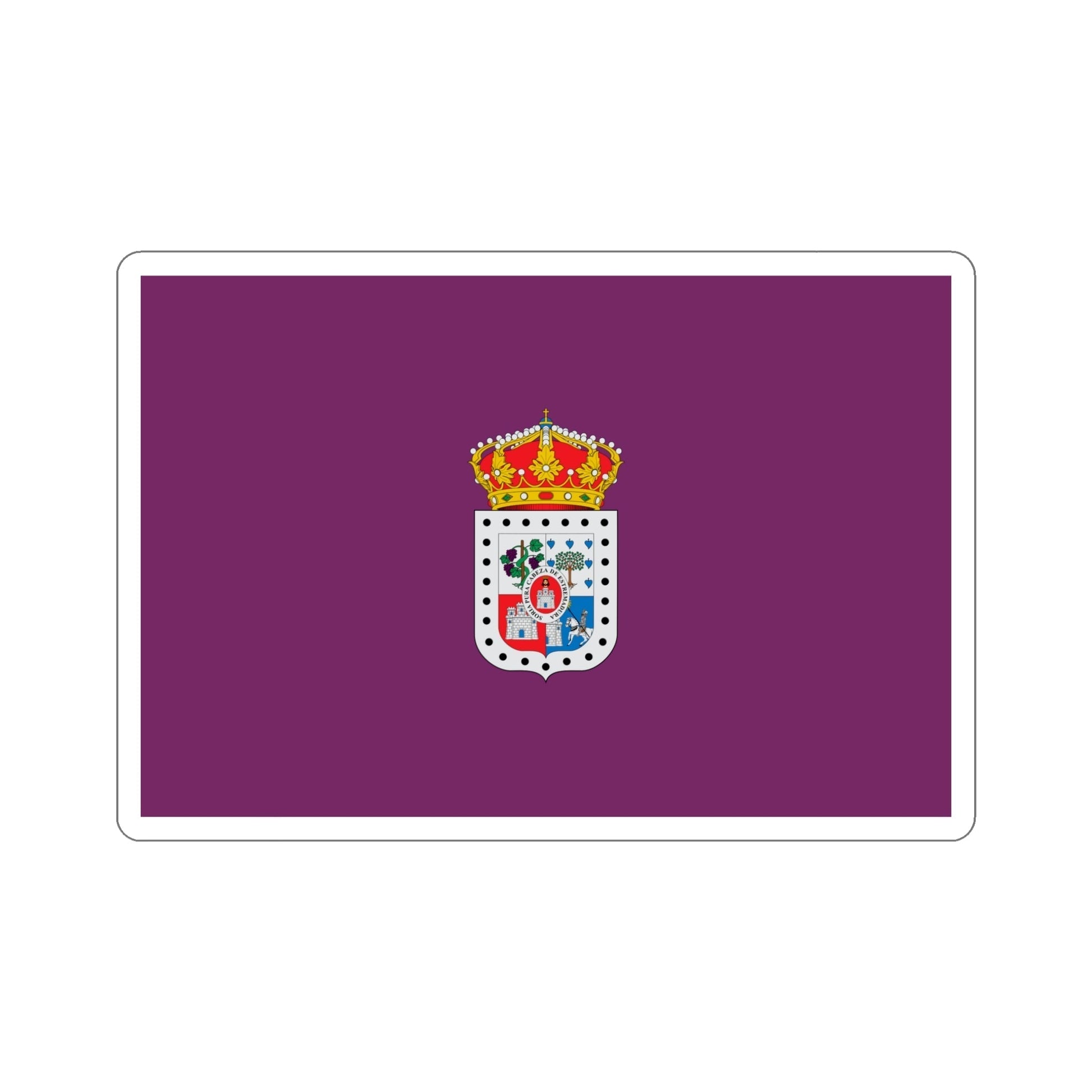 Flag of Soria Spain STICKER Vinyl Die-Cut Decal-5 Inch-The Sticker Space