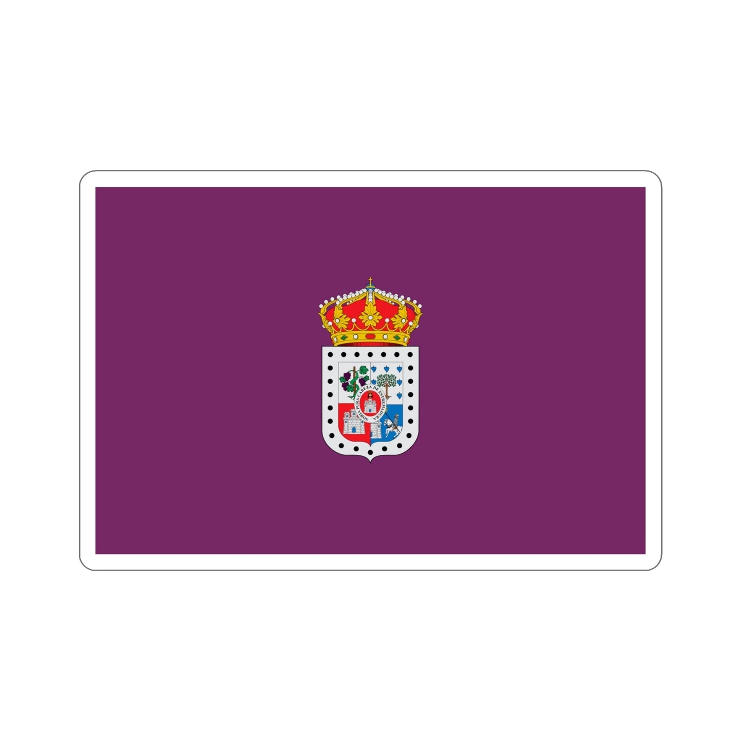 Flag of Soria Spain STICKER Vinyl Die-Cut Decal-6 Inch-The Sticker Space