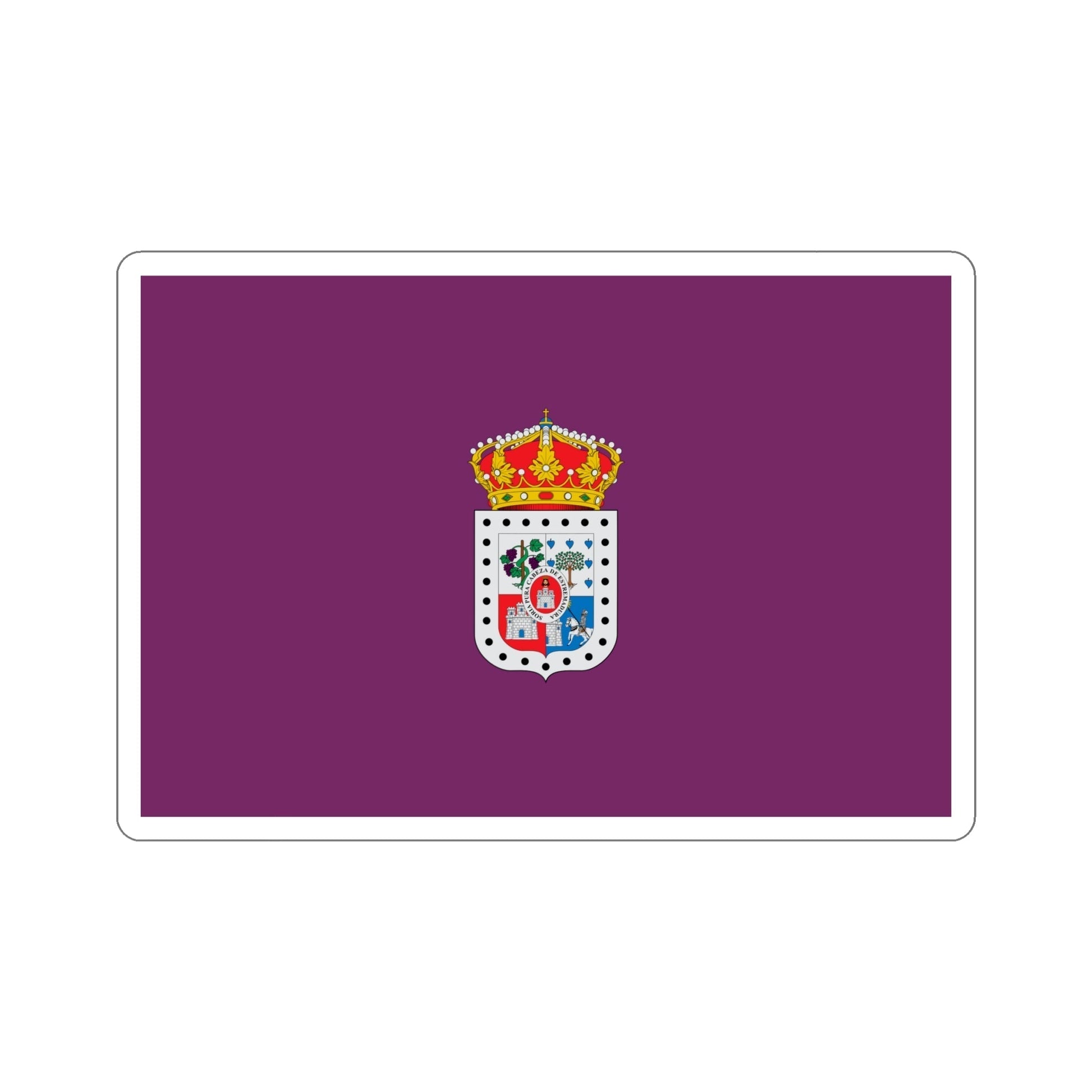 Flag of Soria Spain STICKER Vinyl Die-Cut Decal-6 Inch-The Sticker Space