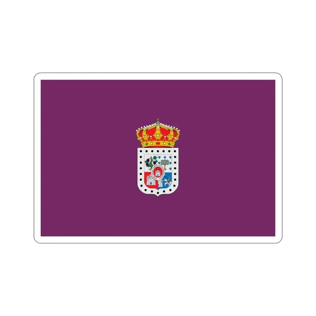 Flag of Soria Spain STICKER Vinyl Die-Cut Decal - The Sticker Space
