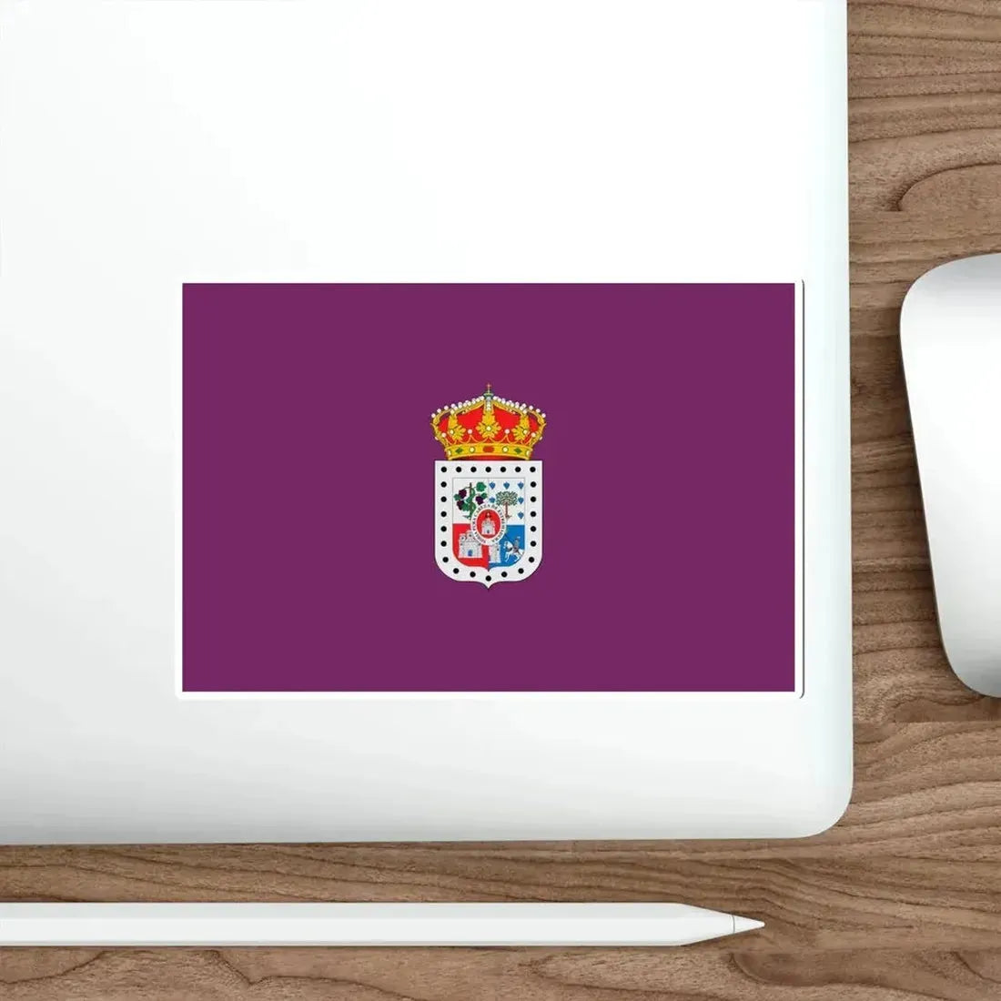 Flag of Soria Spain STICKER Vinyl Die-Cut Decal - The Sticker Space