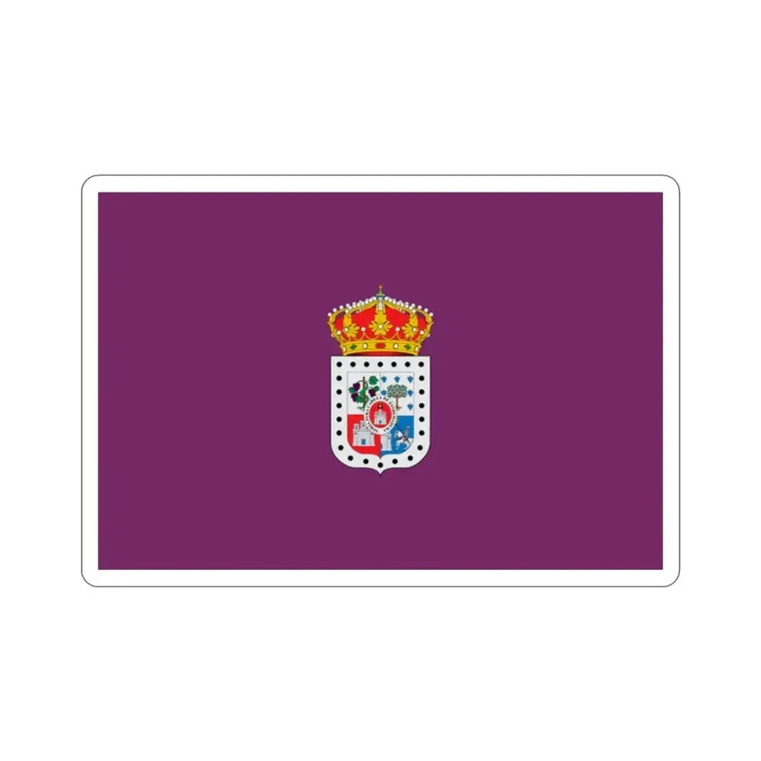 Flag of Soria Spain STICKER Vinyl Die-Cut Decal - The Sticker Space