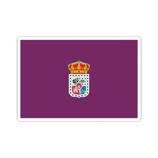 Flag of Soria Spain - STICKER Vinyl Kiss-Cut Decal 2 Inch White - The Sticker Space