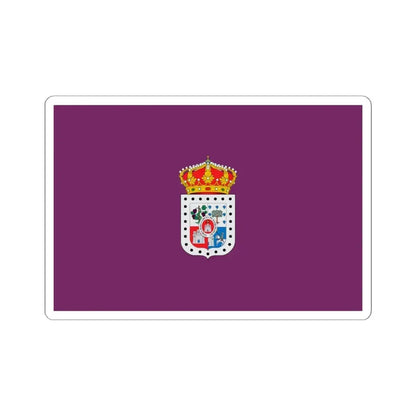 Flag of Soria Spain - STICKER Vinyl Kiss-Cut Decal 6 Inch White - The Sticker Space