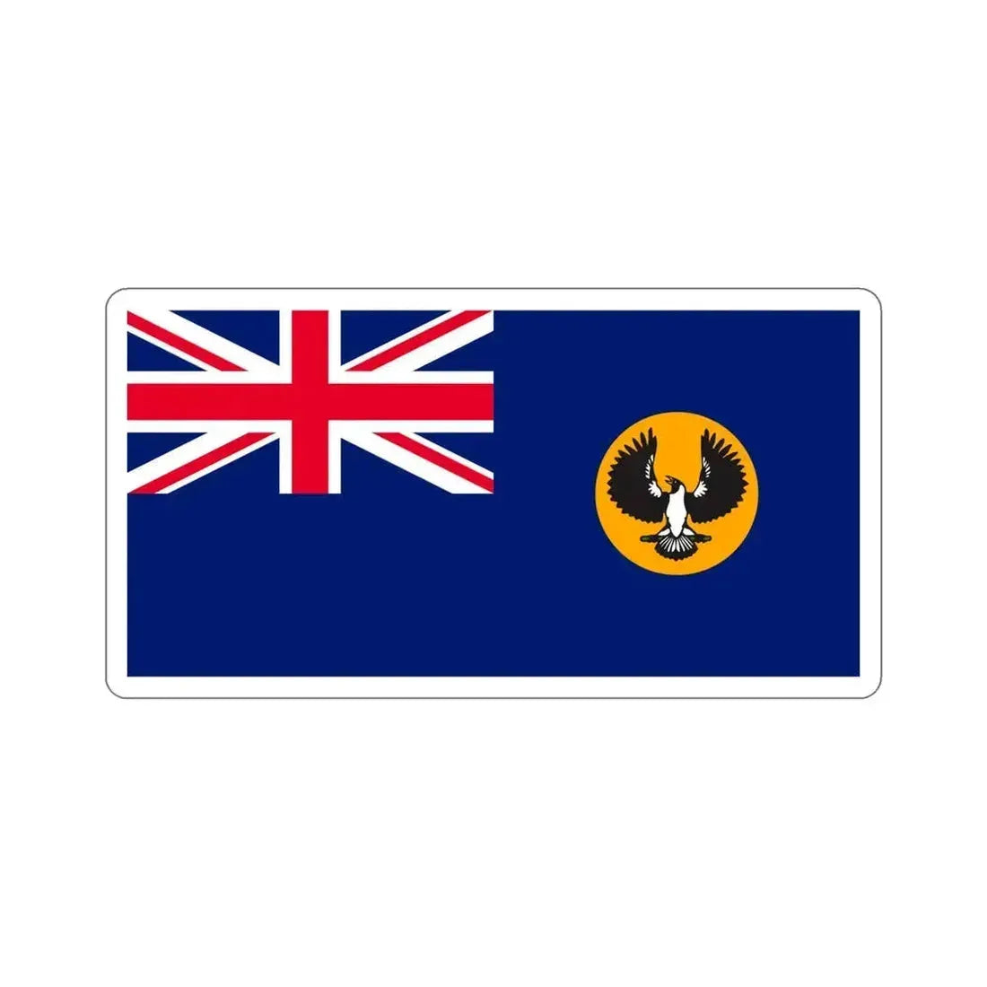 Flag of South Australia STICKER Vinyl Die-Cut Decal 6 Inch - The Sticker Space