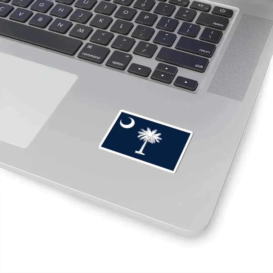 Flag of South Carolina (United States) STICKER Vinyl Kiss-Cut Decal - The Sticker Space