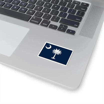 Flag of South Carolina (United States) STICKER Vinyl Kiss-Cut Decal - The Sticker Space