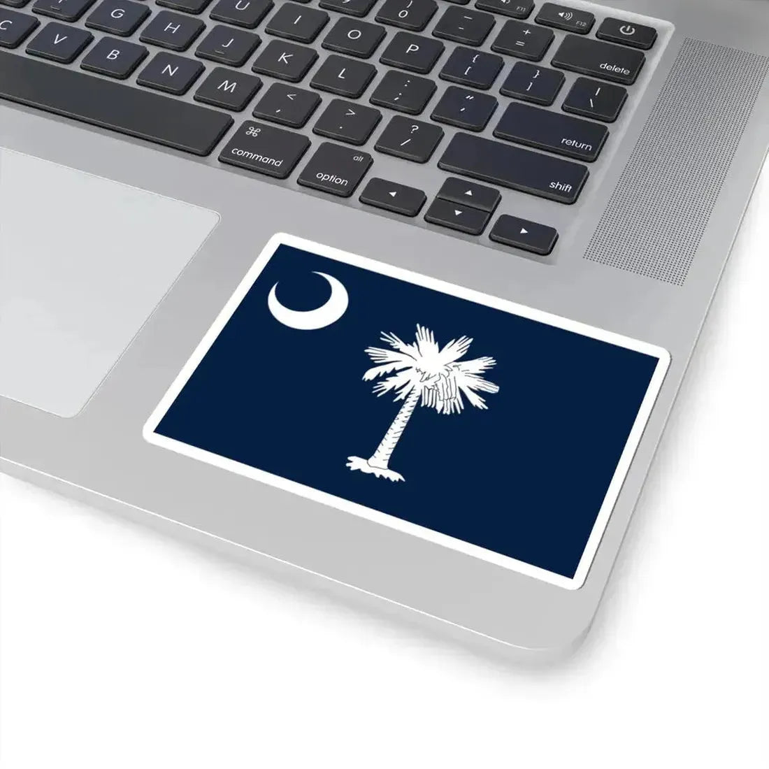 Flag of South Carolina (United States) STICKER Vinyl Kiss-Cut Decal - The Sticker Space
