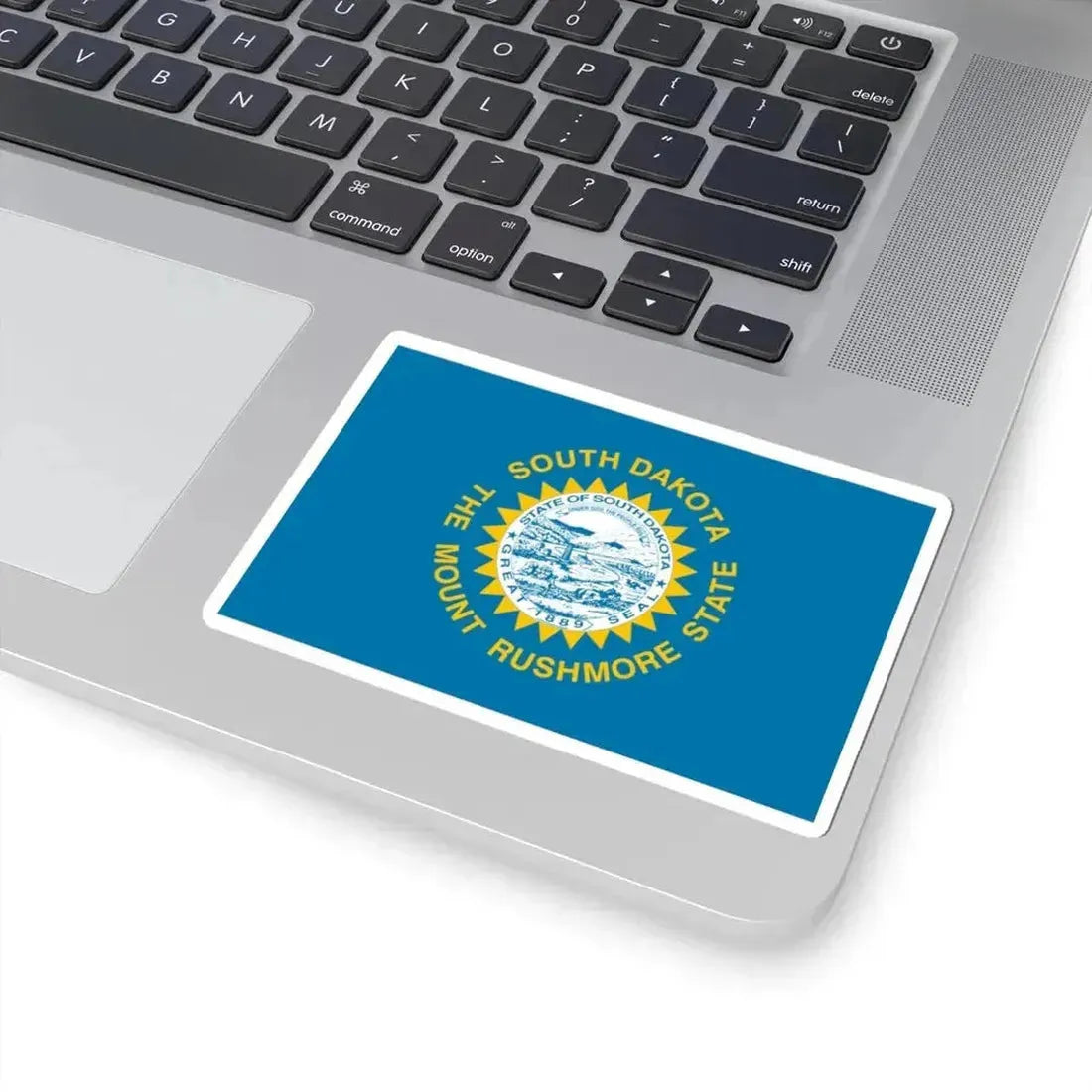 Flag of South Dakota 3-2 (United States) STICKER Vinyl Kiss-Cut Decal - The Sticker Space