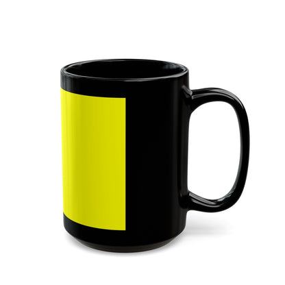 Flag of South Holland Netherlands - Black Coffee Mug-The Sticker Space