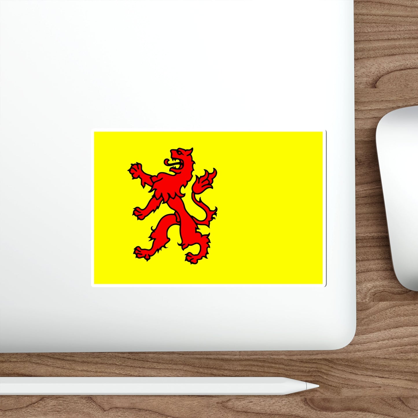 Flag of South Holland Netherlands STICKER Vinyl Die-Cut Decal-The Sticker Space