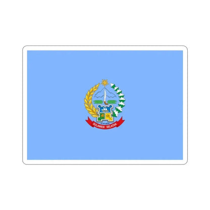 Flag of South Sulawesi Indonesia STICKER Vinyl Die-Cut Decal 2 Inch - The Sticker Space