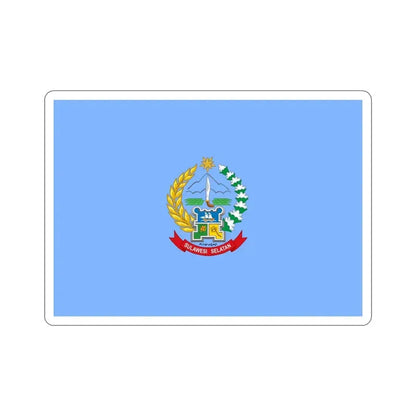 Flag of South Sulawesi Indonesia STICKER Vinyl Die-Cut Decal 5 Inch - The Sticker Space
