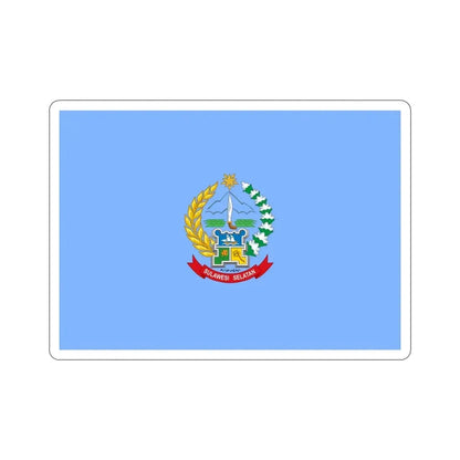 Flag of South Sulawesi Indonesia STICKER Vinyl Die-Cut Decal - The Sticker Space
