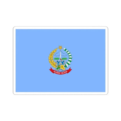 Flag of South Sulawesi Indonesia - STICKER Vinyl Kiss-Cut Decal - The Sticker Space