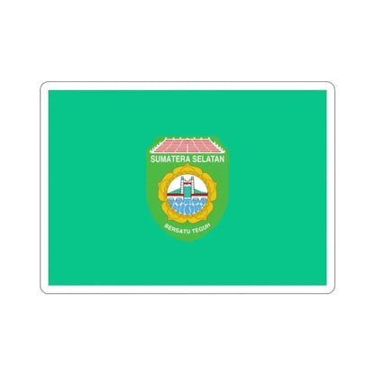 Flag of South Sumatra Indonesia STICKER Vinyl Die-Cut Decal 2 Inch - The Sticker Space