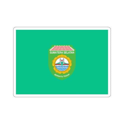 Flag of South Sumatra Indonesia STICKER Vinyl Die-Cut Decal-3 Inch-The Sticker Space