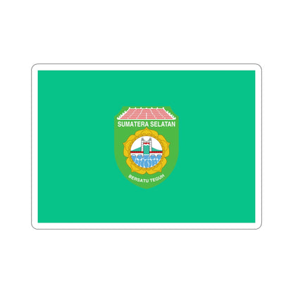 Flag of South Sumatra Indonesia STICKER Vinyl Die-Cut Decal-4 Inch-The Sticker Space