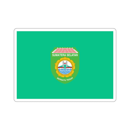 Flag of South Sumatra Indonesia STICKER Vinyl Die-Cut Decal-5 Inch-The Sticker Space