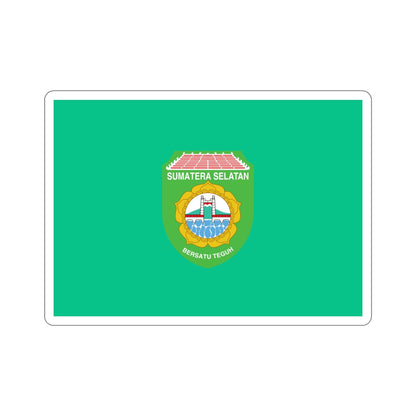 Flag of South Sumatra Indonesia STICKER Vinyl Die-Cut Decal-6 Inch-The Sticker Space