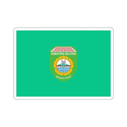 Flag of South Sumatra Indonesia STICKER Vinyl Die-Cut Decal 6 Inch - The Sticker Space
